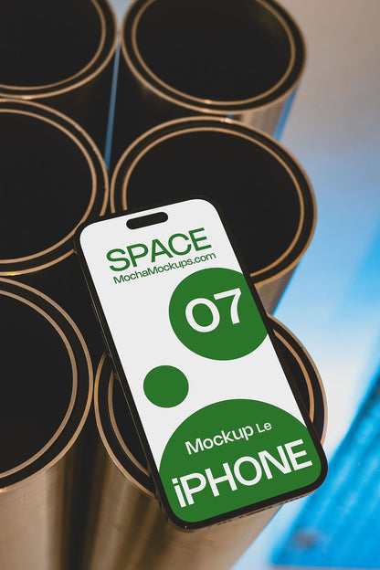 Space iPhone Mockup 07